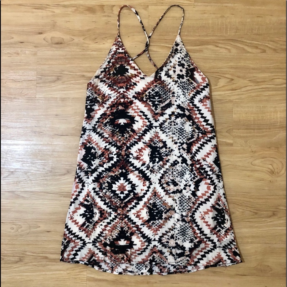 Tobi Aztec Print Swing Dress - Picture 5 of 6